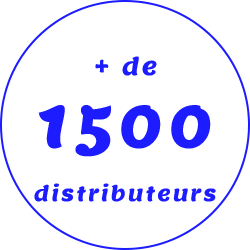 + de 1500 distributeurs